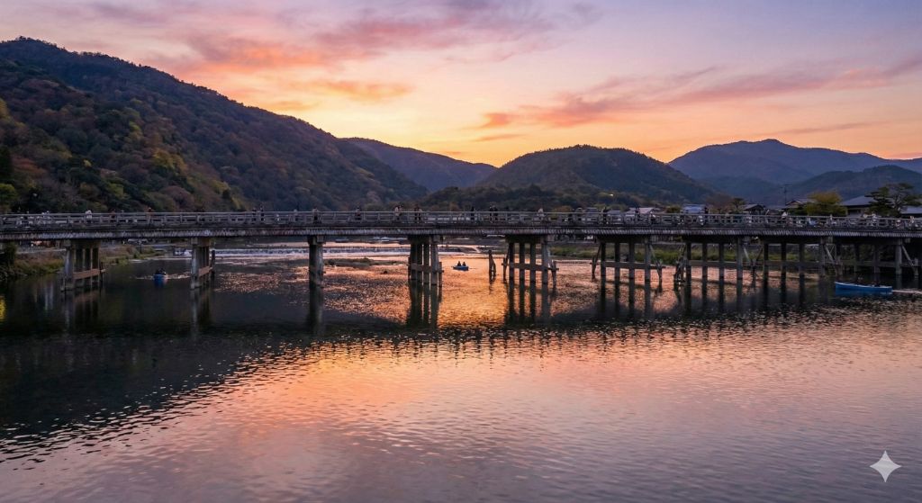 Kyoto Arashiyama Togetsukyo Bridge